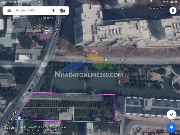 Chính chủ cần bán đất mt 221 lê tấn bê, p. an lạc, q bình tân, tp hồ chí minh