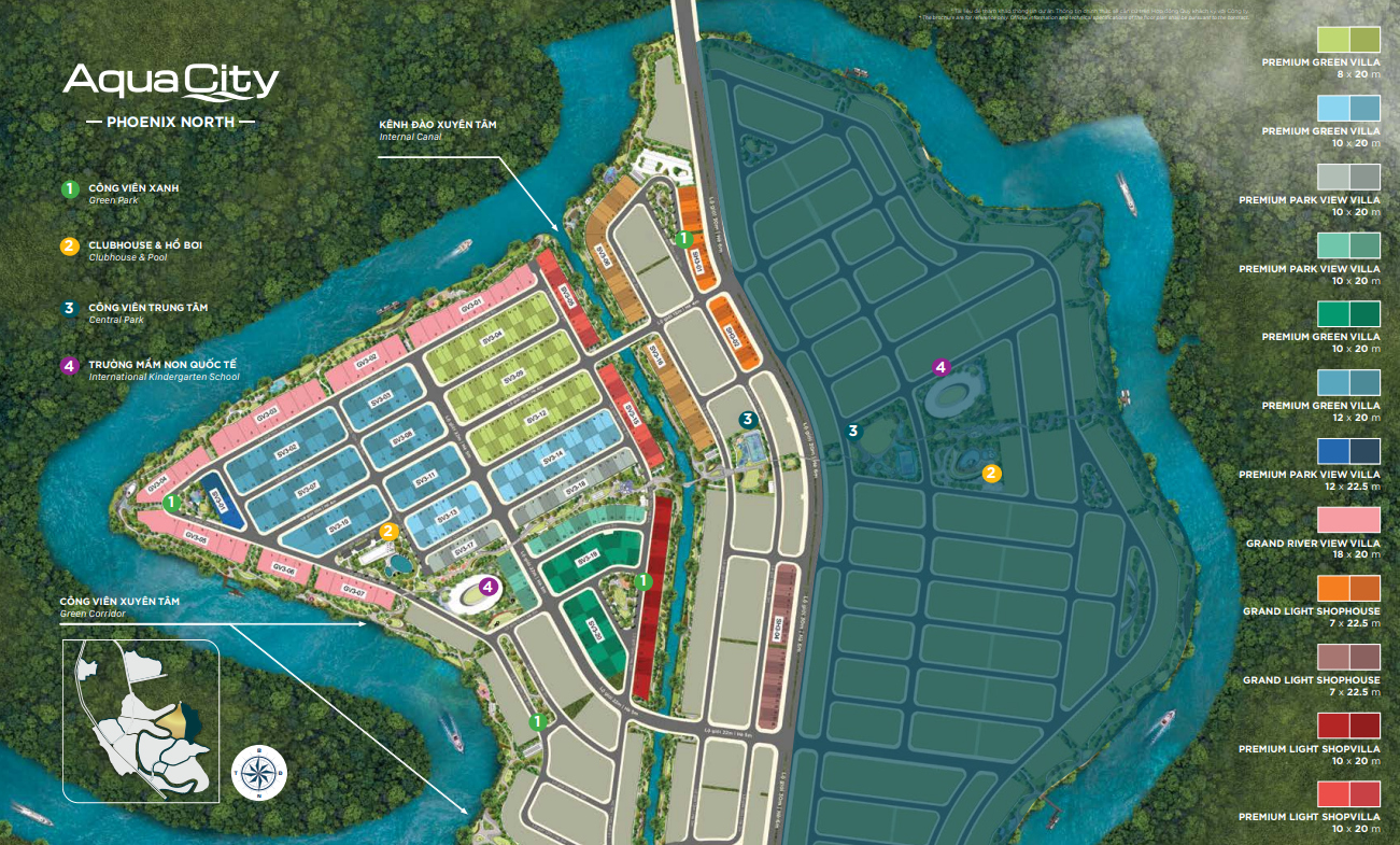 Mặt bằng Phoenix North