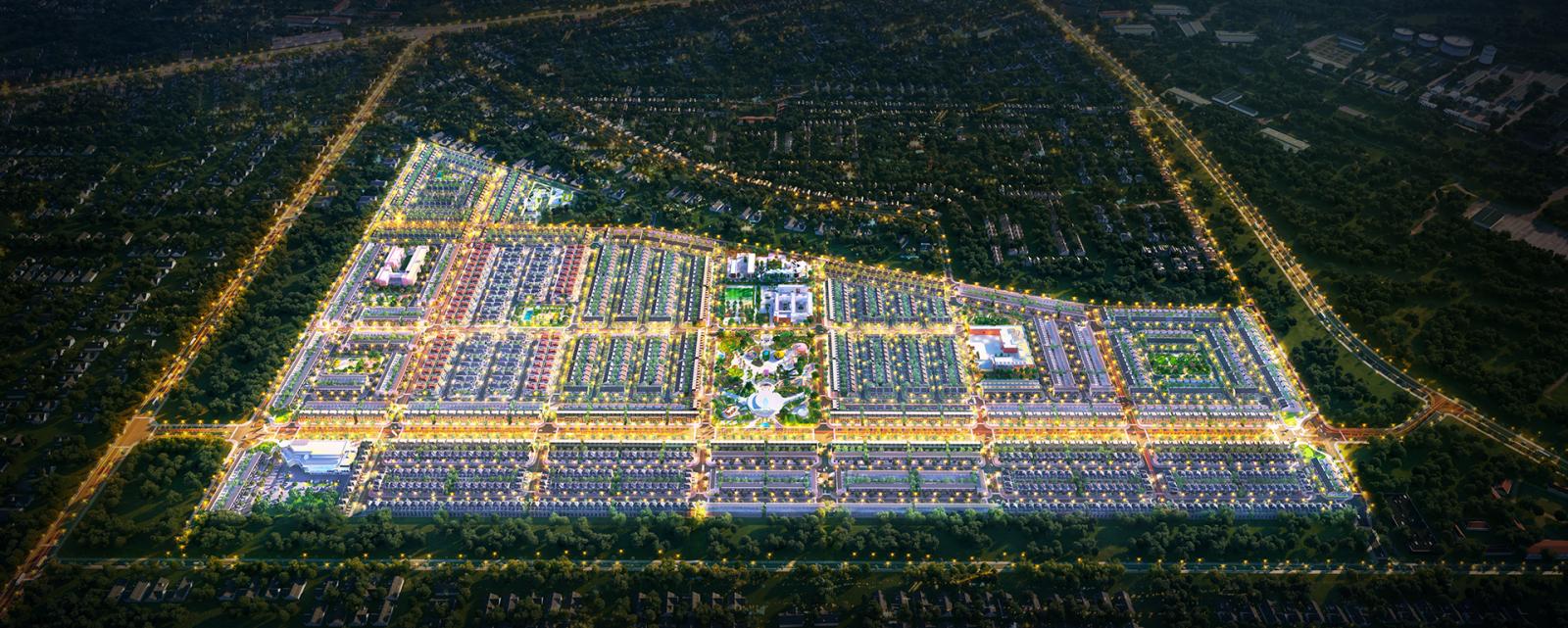 Phối cảnh tổng thể dự án Gem Sky World
