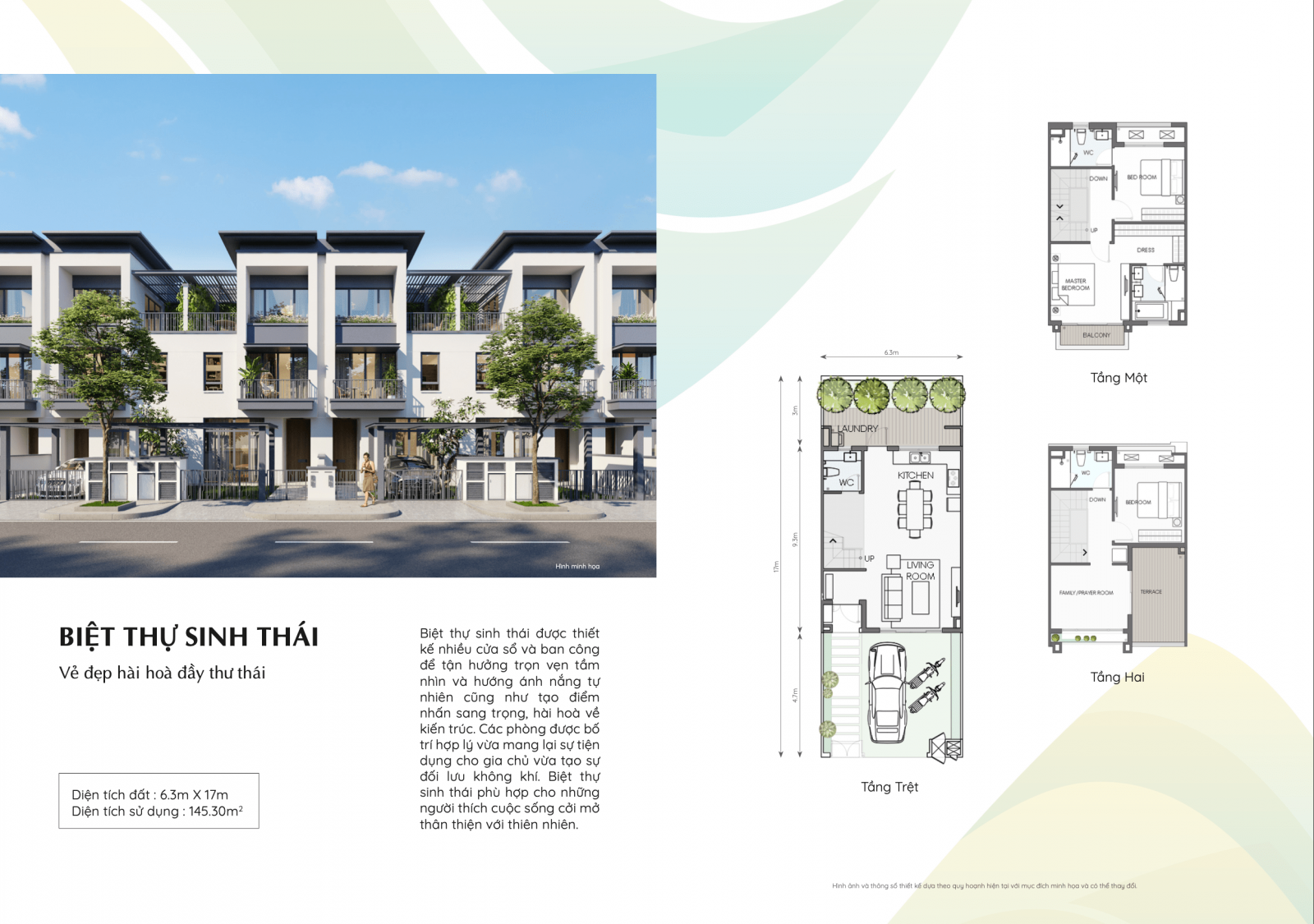 Thiết kế biệt thự Sinh Thái tại Swan Park