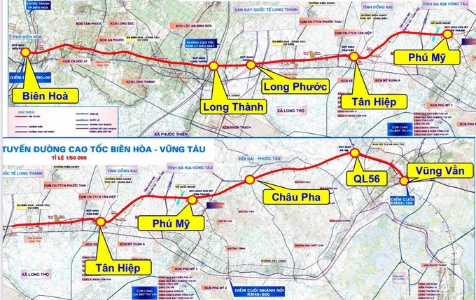 Gần 20.000 tỷ đồng làm cao tốc nối Đồng Nai và Bà Rịa - Vũng Tàu Gần 20.000 tỷ đồng làm cao tốc nối Đồng Nai và Bà Rịa - Vũng Tàu