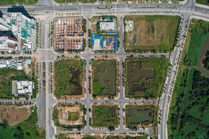 Đấu giá lại 4 lô đất vàng từng bị bỏ cọc tại Thủ Thiêm Đấu giá lại 4 lô đất vàng từng bị bỏ cọc tại Thủ Thiêm